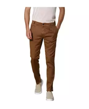 Брюки чинос Amalfi 2 Pinces Mason'S, коричневый