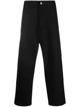 Брюки чинос ASV EMPORIO ARMANI, черный