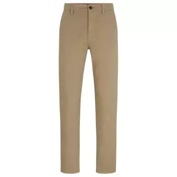 Брюки чинос BOSS 10242156 Tapered Fit, бежевый