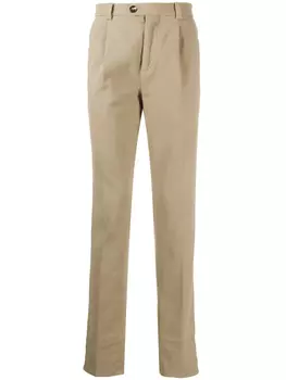 Брюки чинос Brunello Cucinelli, нейтральный
