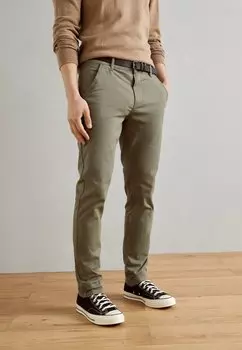 Брюки чинос CLASSIC BELT Lindbergh, цвет oliv