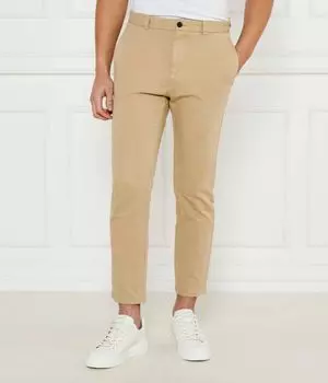 Брюки чинос david251d Slim fit Hugo, желтый
