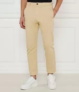 Брюки чинос david251d Slim fit Hugo, желтый