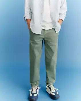 Брюки чинос для мальчиков Kids El Corte Ingls, цвет Kaki