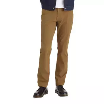 Брюки чинос Dockers Alpha Slim, коричневый