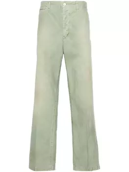 Брюки чинос Field visvim, зеленый