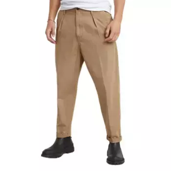 Брюки чинос G-Star Pleated, бежевый