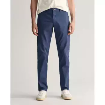 Брюки чинос Gant Slim Chinos, синий