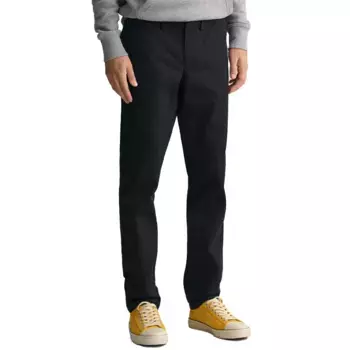 Брюки чинос Gant Slim Fit Twill, серый