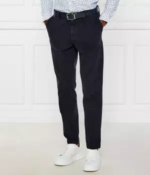 Брюки чинос h-kane Regular fit Boss, синий