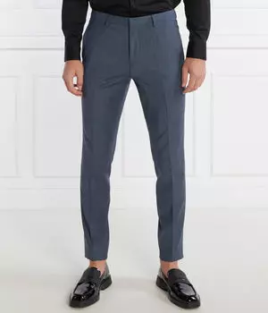 Брюки чинос hesten232x Slim fit Hugo, синий