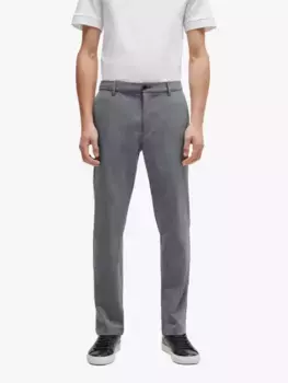 Брюки чинос HUGO BOSS BOSS Regular Fit, цвет dark blue