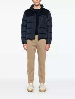 Брюки чинос Incotex с завязками, серый