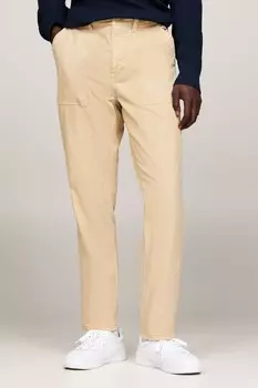 Брюки чинос isaac canvas Tommy Jeans, золотой
