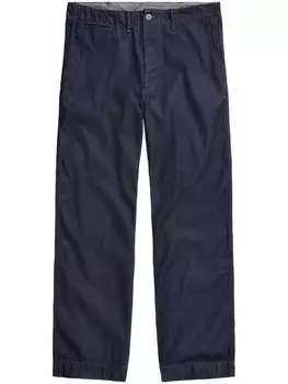 Брюки чинос из денима Ralph Lauren RRL, синий