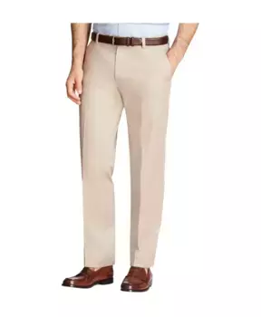 Брюки чинос из хлопка стрейч Brooks Brothers, бежевый