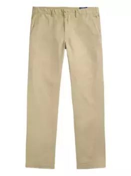 Брюки чинос из смесового льна POLO RALPH LAUREN, нейтральный