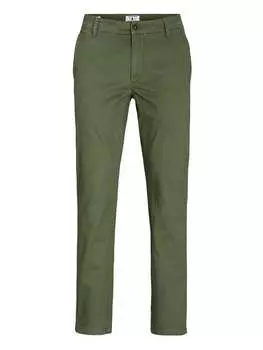 Брюки чинос Jack & Jones Chino Bolton, оливковый