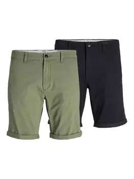 Брюки чинос JACK & JONES, цвет Green/Black