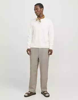 Брюки чинос Jack & Jones цвета «морель»