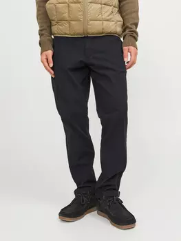 Брюки чинос Jack & Jones Elegante Hose Legere Business Stoffhose JPSTMARCO, темно синий