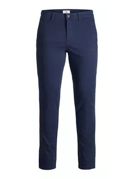 Брюки чинос Jack & Jones Hose Stretch Pants Slim Fit JPSTMARCO JJBOWIE, темно синий