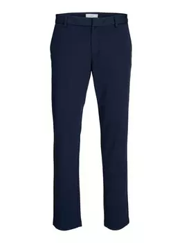 Брюки чинос JACK & JONES Regular Chino Pants, темно-синий