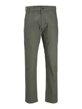 Брюки чинос JACK & JONES Regular Chino Pants Royal Workwear, оливковый