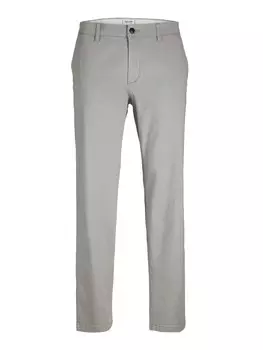 Брюки чинос JACK & JONES Regular Chino Pants JPSTKane JJDave, светло-серый