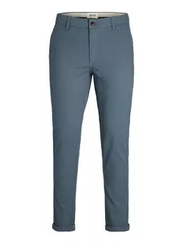Брюки чинос JACK & JONES Slim fit Chino Pants JPSTMARCO JJFURY, пыльно-голубой