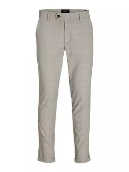 Брюки чинос JACK & JONES Slim fit Chino Pants JPSTMarco JJConnor, светло-серый