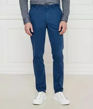 Брюки чинос kaito1 Slim fit Boss, синий