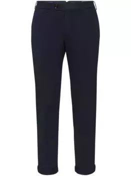 Брюки чинос кроя слим Brunello Cucinelli, синий