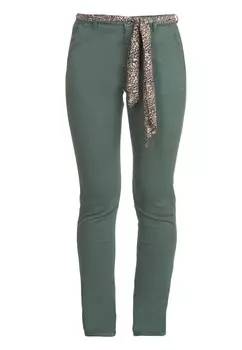 Брюки чинос Le Temps Des Cerises DYLI 4, зеленый