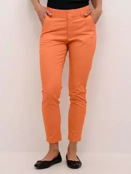Брюки-чинос lea slim fit KAFFE, цвет Melon