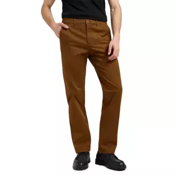 Брюки чинос Lee 112370608 Regular Fit, коричневый