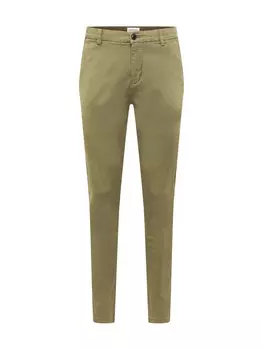 Брюки чинос Lindbergh SUPERFLEX, оливковый