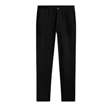 Брюки-чинос Massimo Dutti Slim Fit, черный