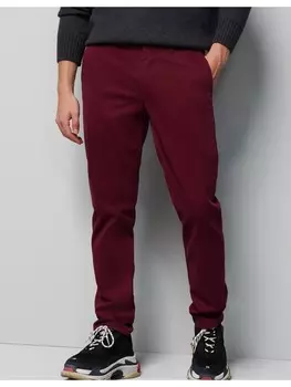 Брюки чинос Meyer Chinohose M5 Chino, бордо