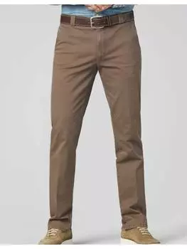 Брюки чинос Meyer, коричневый