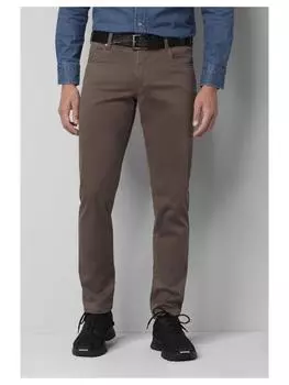 Брюки чинос Meyer, коричневый