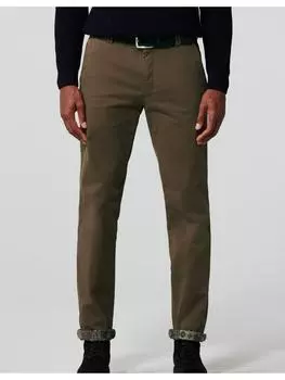 Брюки чинос Meyer, серо-коричневый