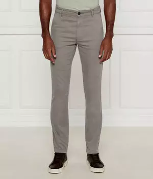 Брюки чинос мужские Boss Orange облегающего кроя, серый