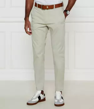 Брюки-чинос мужские Boss Orange прямые, светло-зеленый