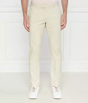Брюки чинос мужские Polo Ralph Lauren облегающего кроя повседневные, экрю