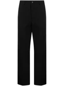 Брюки чинос на пуговицах visvim, черный