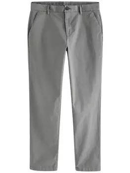 Брюки чинос Next Regular Chino Pants, серый