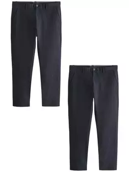 Брюки чинос Next Regular Chino Pants, темно-синий
