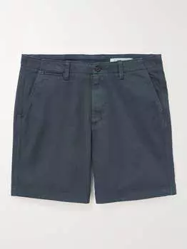 Брюки-чинос Nomad Straight из органического хлопка и саржи Outerknown, нави