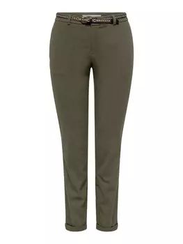 Брюки чинос ONLY Slim fit Chino Pants Biana-Maree, оливковый